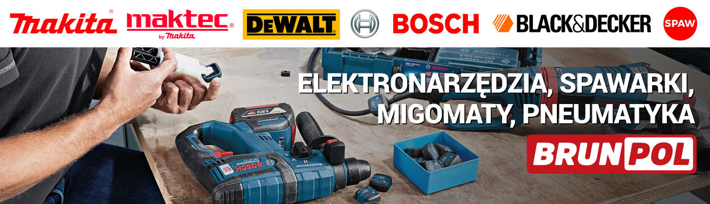 ELEKTRONARZĘDZIA, SPAWARKI, MIGOMATY, PNEUMATYKA