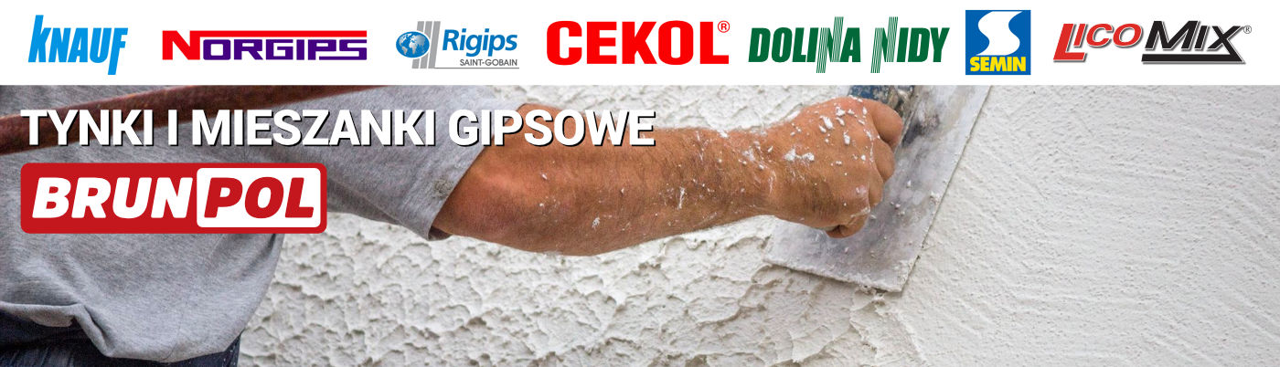 Tynki i mieszanki gipsowe